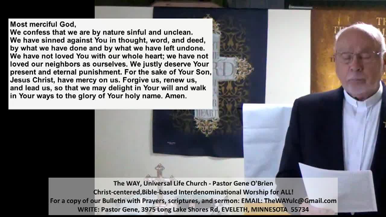 Thumbnail image for The Way With Pastor Gene & Rebecca #392