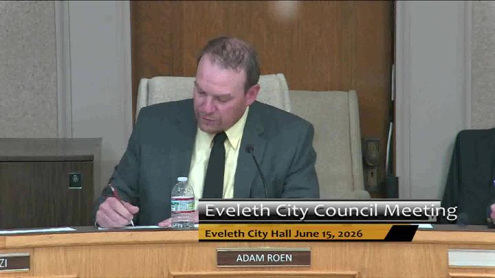 Thumbnail image for Eveleth City Council  Regular Meeting June 15, 2026 Replay